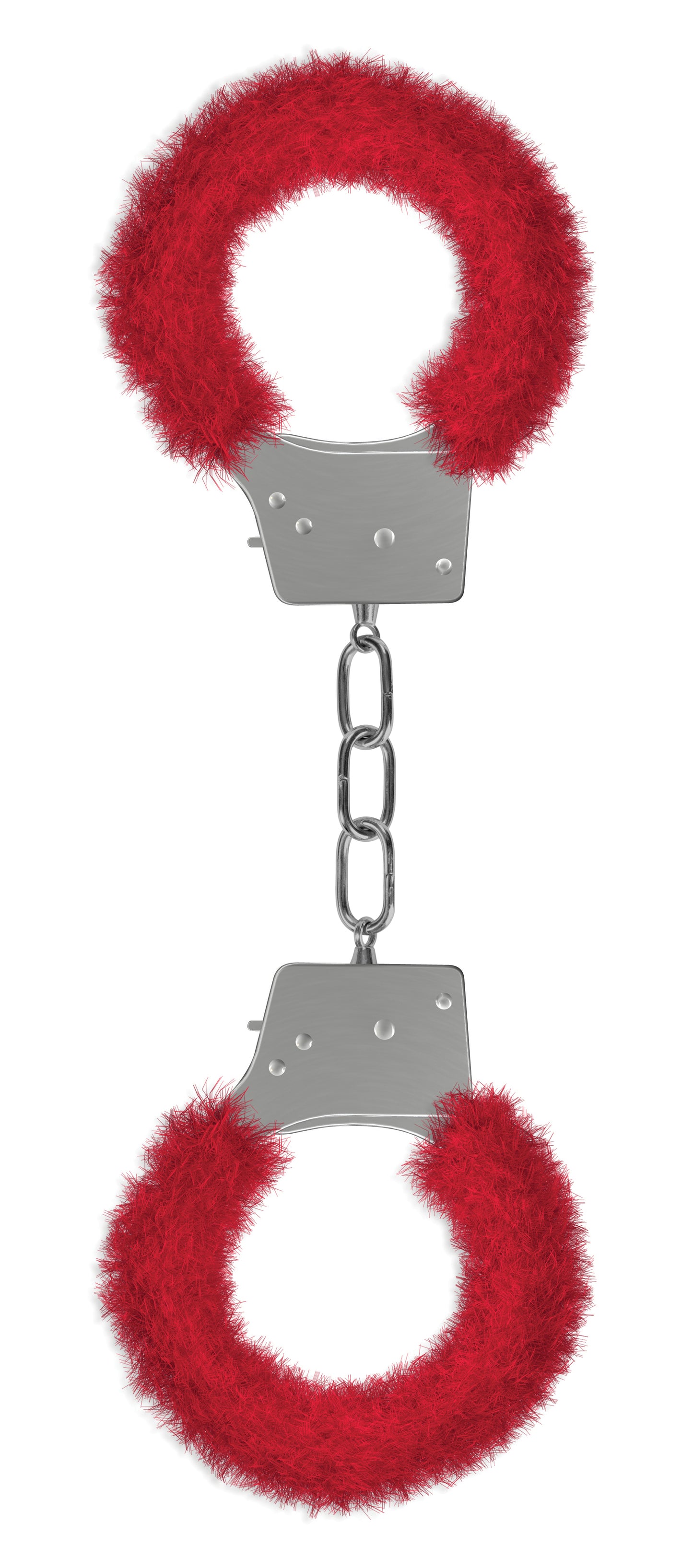 Beginner's Furry Handcuffs - Red