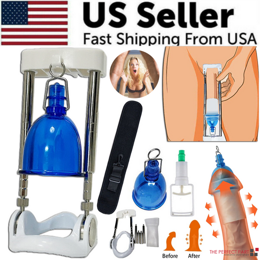 Super Penis Enlargement Extender Vacuum Stretcher Pump Hanger Bigger