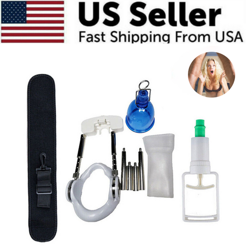 Super Penis Enlargement Extender Vacuum Stretcher Pump Hanger Bigger