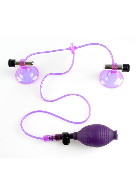 Fetish Fantasy Series Vibrating Nipple Pumps