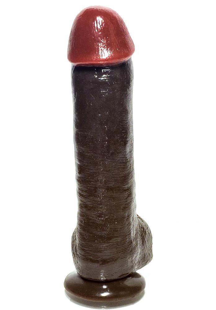 Black Balled Dildo